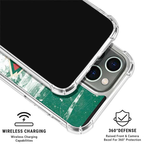 NHL Minnesota Wild Frozen iPhone 16 Pro Max Clear Case